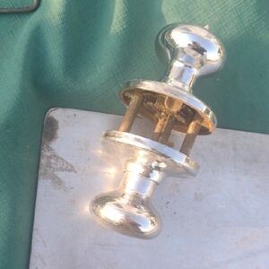 Elegant Silver keyless Door LockSet